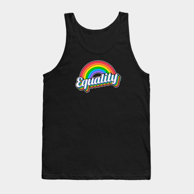 Equality For Everyone - Celebrate Gay Pride | BearlyBrand Tank Top by The Bearly Brand